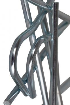 Steel Roundwire Tent Pegs - 10pk