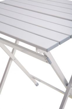 Slatted Lightweight Aluminium Folding Table